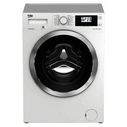 Beko WJ837543W Freestanding Washing Machine, 8kg Load, A+++ Energy Rating, 1300rpm Spin, White